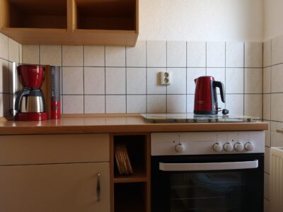 gut ausgestattete Küche