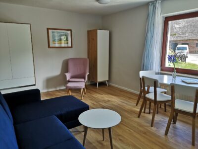 Blick ins Wohnzimmer